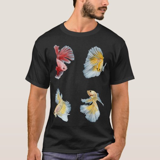 Kampffisch T-Shirt (Vorderseite)