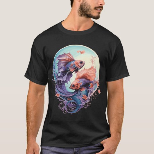 Kampffisch T-Shirt (Vorderseite)