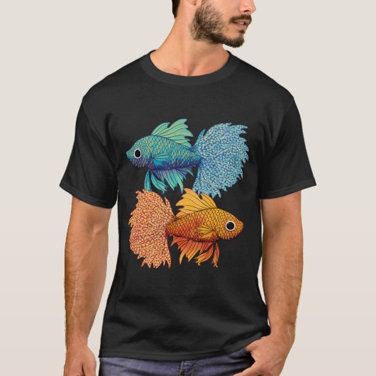 Kampffisch T-Shirt (Vorderseite)
