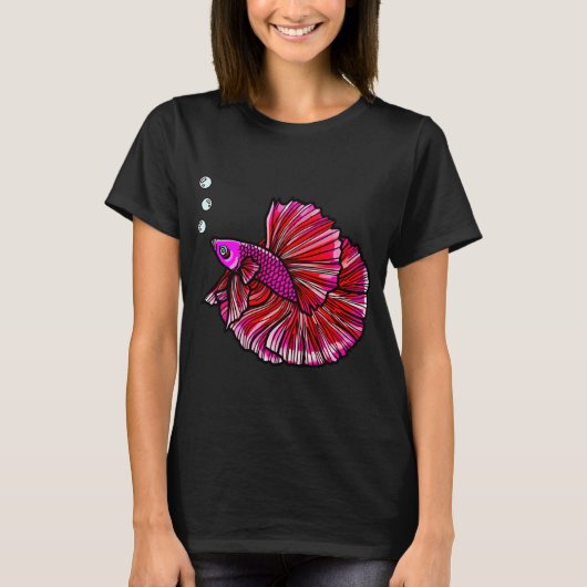 Kampffisch T-Shirt (Vorderseite)