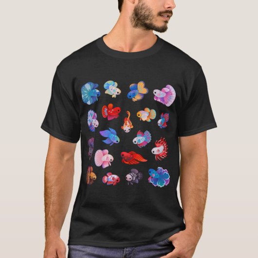Kampffisch T-Shirt (Vorderseite)