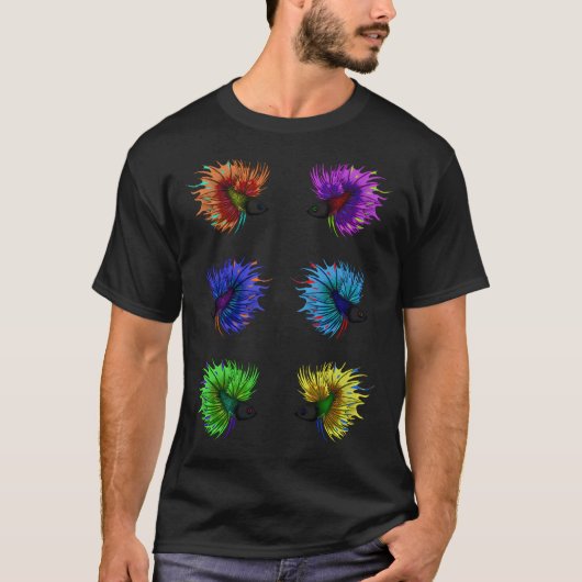 Kampffisch T-Shirt (Vorderseite)