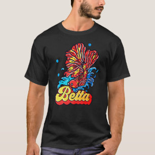 Kampffisch Wunderschönes Tier Aquarium Haustier Be T-Shirt