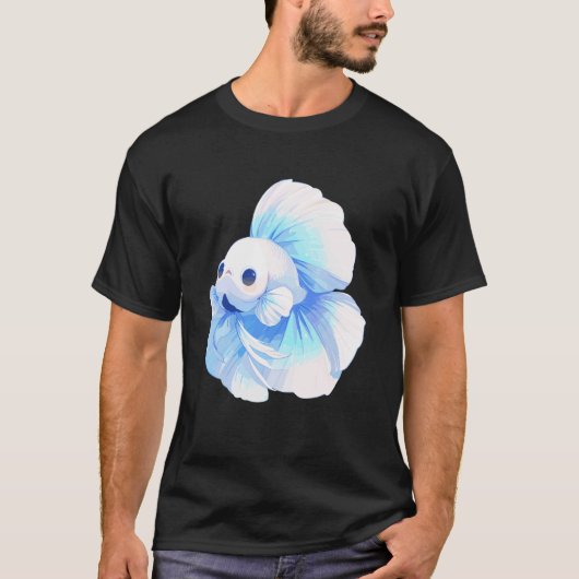 Kampffische Betta-Fisch Betta T-Shirt (Vorderseite)
