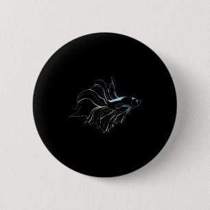 Kampffischliebhaber Siamesischer Kampffisch Aquari Button