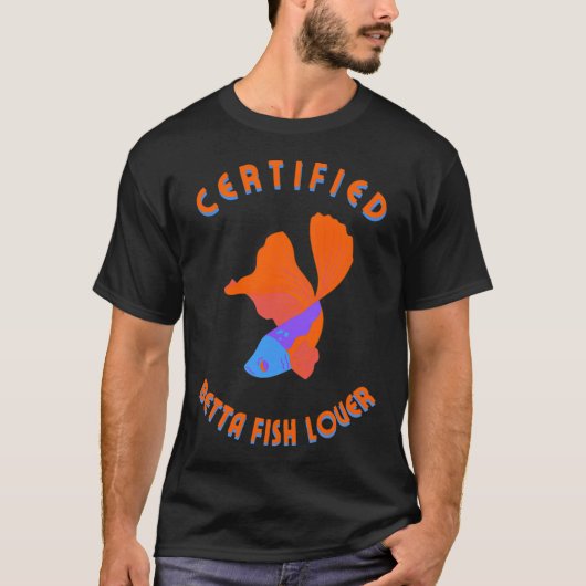 Kampffischliebhaber T-Shirt (Vorderseite)