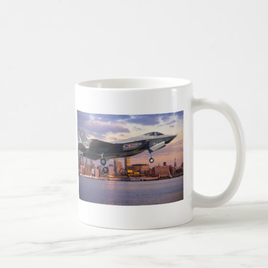 KAMPFFLUGZEUG DES BLITZ-F-35 KAFFEETASSE (Rechts)