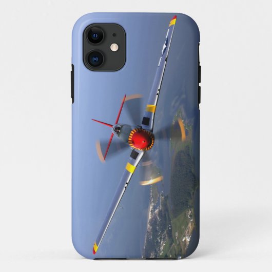 Kampfflugzeug des Mustang-P-51 Case-Mate iPhone Hülle (Rückseite)