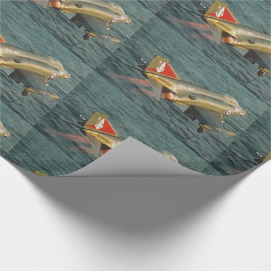 KAMPFFLUGZEUG DES PHANTOM-F-4 GESCHENKPAPIER (Ecke)