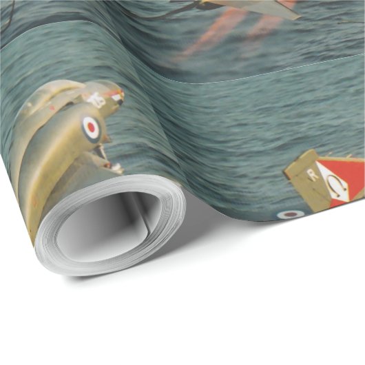 KAMPFFLUGZEUG DES PHANTOM-F-4 GESCHENKPAPIER (Rolleneckpunkt)