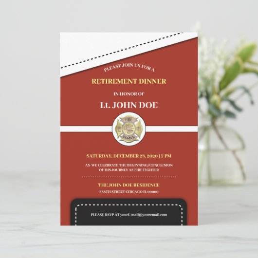 Kampfflugzeug Einladung (Stehend Vorderseite)