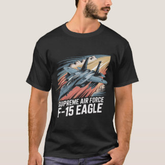 Kampfflugzeug F-15 Eagle: Luftwaffe-Legende T-Shirt