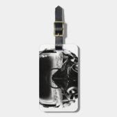 Kampfflugzeug Gepäckanhänger (Vorderseite vertikal)