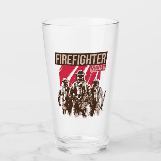 Kampfflugzeug Glas (Vorderseite)