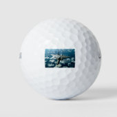 Kampfflugzeug Golfball (Vorderseite)