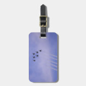 Kampfflugzeug-hochfliegender Gepäckanhänger (Vorderseite vertikal)