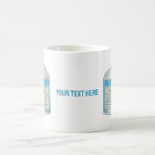 Kampfflugzeug-Kanister-Propan-Isobutan Kaffeetasse (Mittel)