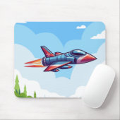 Kampfflugzeug Mousepad (Mit Mouse)
