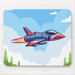 Kampfflugzeug Mousepad