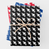 Kampfflugzeug-Papierblätter Geschenkpapier Set (Beispiel)