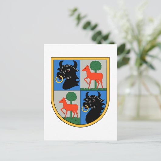 Kampfgeschwader 1 Hindenburg Postkarte (Stehend Vorderseite)