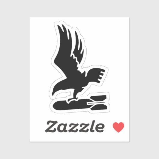 Kampfgeschwader 2 (1./KG 2) Insigniorrampe Aufkleber (Blatt)