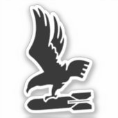 Kampfgeschwader 2 (1./KG 2) Insigniorrampe Aufkleber (Vorderseite)