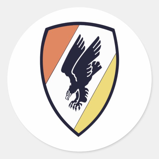 Kampfgeschwader 30 Adler Runder Aufkleber (Vorderseite)