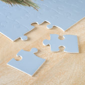 Kampfhahn Blau Roter Hahn Puzzle (Seite)
