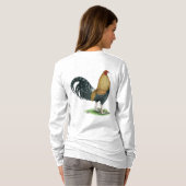 Kampfhahn: Dom oder Crele T-Shirt (Schwarz voll)