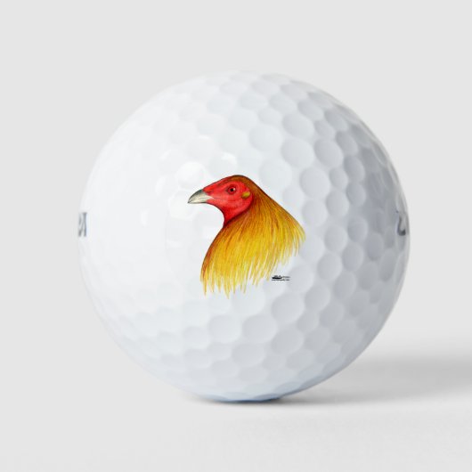 Kampfhahn Dubbed Golfball (Vorderseite)