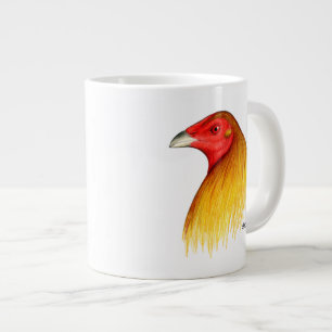 Kampfhahn Dubbed Jumbo-Tasse