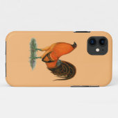 Kampfhahn-Ginger-Rot-Hahn Case-Mate iPhone Hülle (Rückseite (Horizontal))