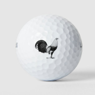 Kampfhahn Grau Duckwing Golfball