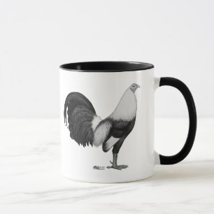 Kampfhahn Grau Duckwing Tasse