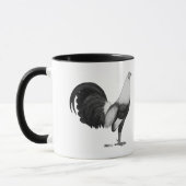 Kampfhahn Grau Duckwing Tasse (Links)