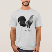 Kampfhahn-Rot-Luke T-Shirt (Vorderseite)