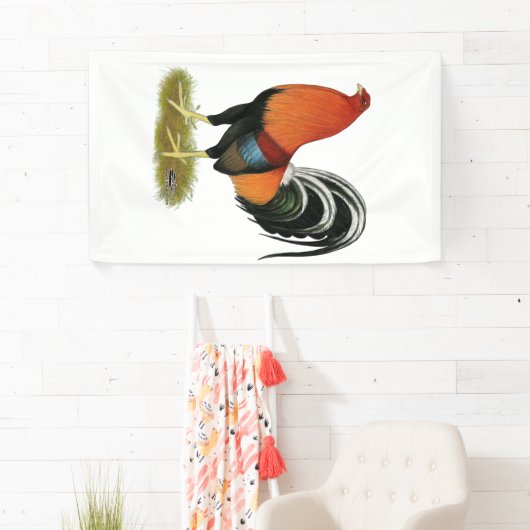 Kampfhahn-Wheaten Hahn Banner (Insitu)