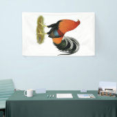 Kampfhahn-Wheaten Hahn Banner (Messeveranstaltung)