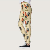 Kampfhahn-Wheaten Hahn Leggings (Links)