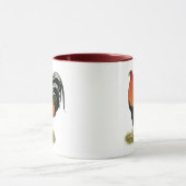 Kampfhahn-Wheaten Hahn Tasse (Zentrum)