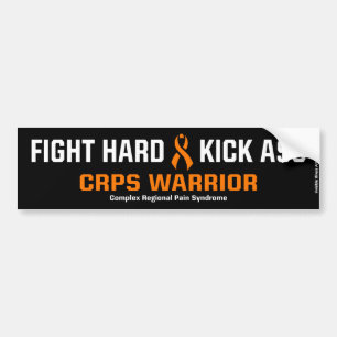 KAMPFHARTE KICK...CRPS AUTOAUFKLEBER