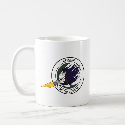 Kampfhubschrauber der Erscheinung AC-130 Kaffeetasse (Links)