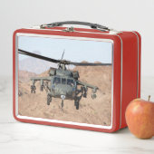 Kampfhubschrauber Metall Brotdose (Beispiel)
