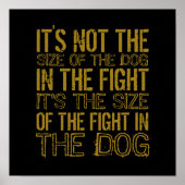 Kampfhund Poster (Vorne)