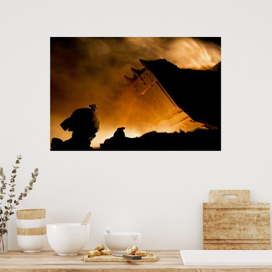 Kampfingenieur Poster (Küche)