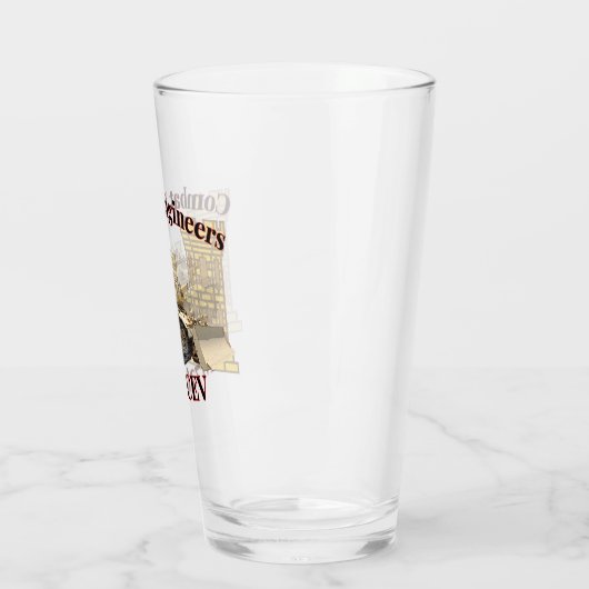 Kampfingenieure M728 CEV Pint Glas (Links)