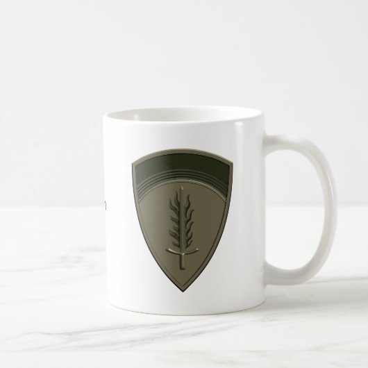 Kampfinsigna-Patch für die 72. Ordnance - gedämpft Kaffeetasse (Rechts)