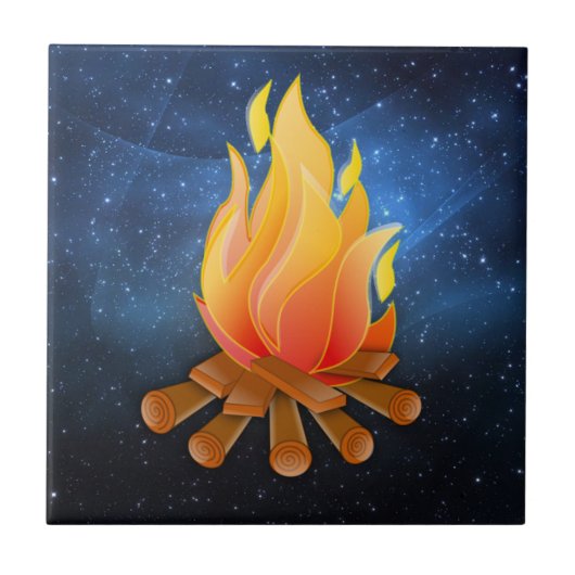 KAMPFIRE FLIESE (Vorderseite)