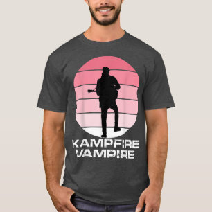 Kampfire Vampire T Shirt Scottish Music Black T-Sh